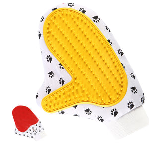 Silicone Pet brush Glove Deshedding Gentle Efficient Grooming Cat Glove