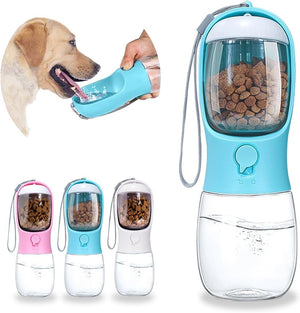 Ravel Puppy Water Bowl Dog Water Bottle With Food Container