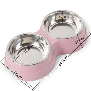 Pet Drinking Dish Feeder Cat Puppy Feeding Supplies Small Dog Accessories