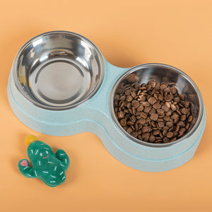 Pet Drinking Dish Feeder Cat Puppy Feeding Supplies Small Dog Accessories