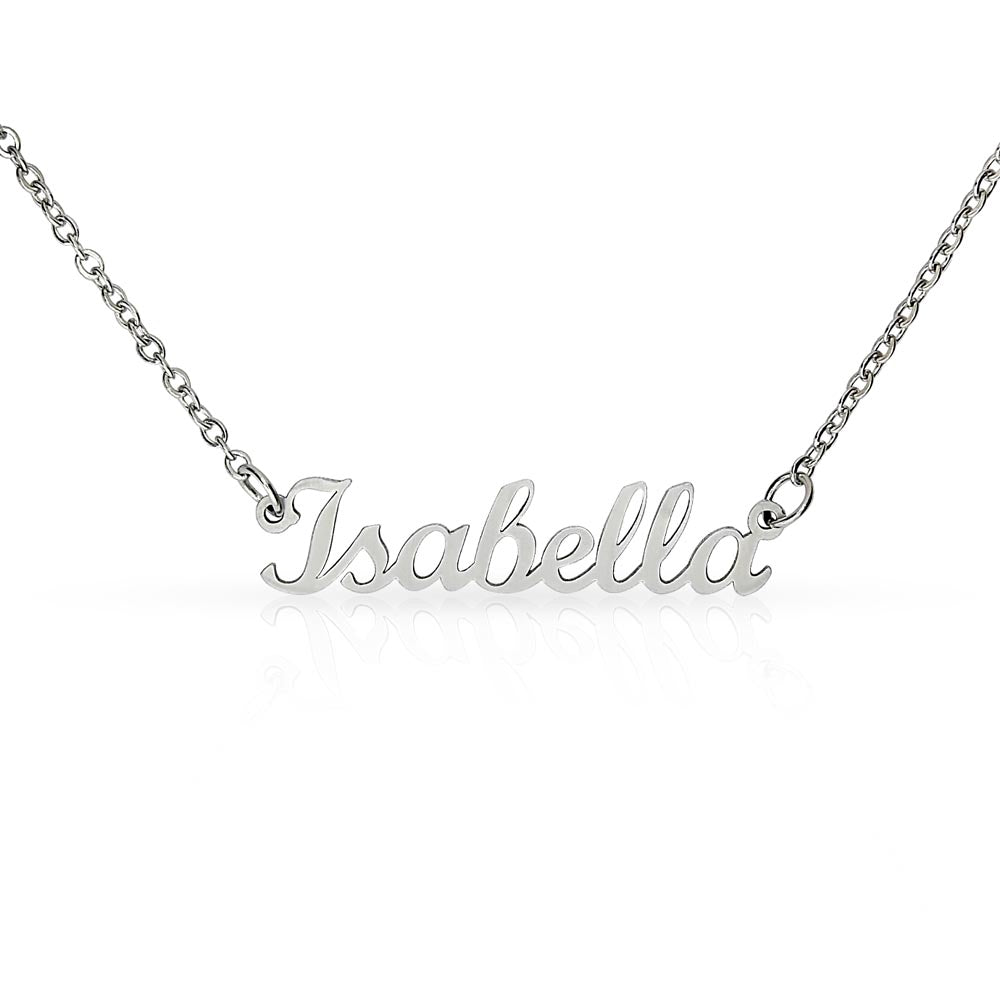 Custom name necklace