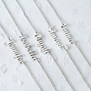 Custom name necklace