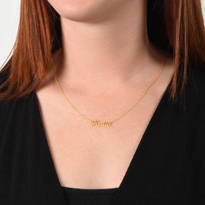 Custom name necklace