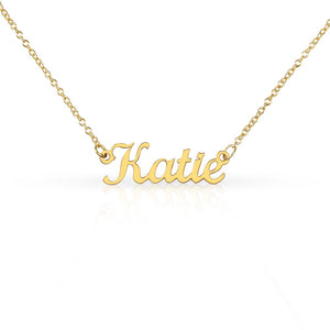 Custom name necklace