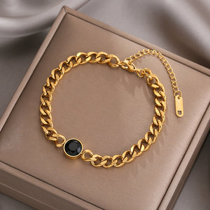 Bracelet Female Thick Chain Short Clavicle