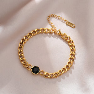 Bracelet Female Thick Chain Short Clavicle