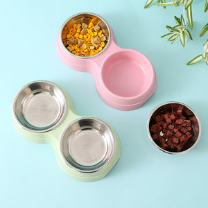 Pet Drinking Dish Feeder Cat Puppy Feeding Supplies Small Dog Accessories